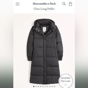 Abercrombie & Fitch ultra long winter jacket